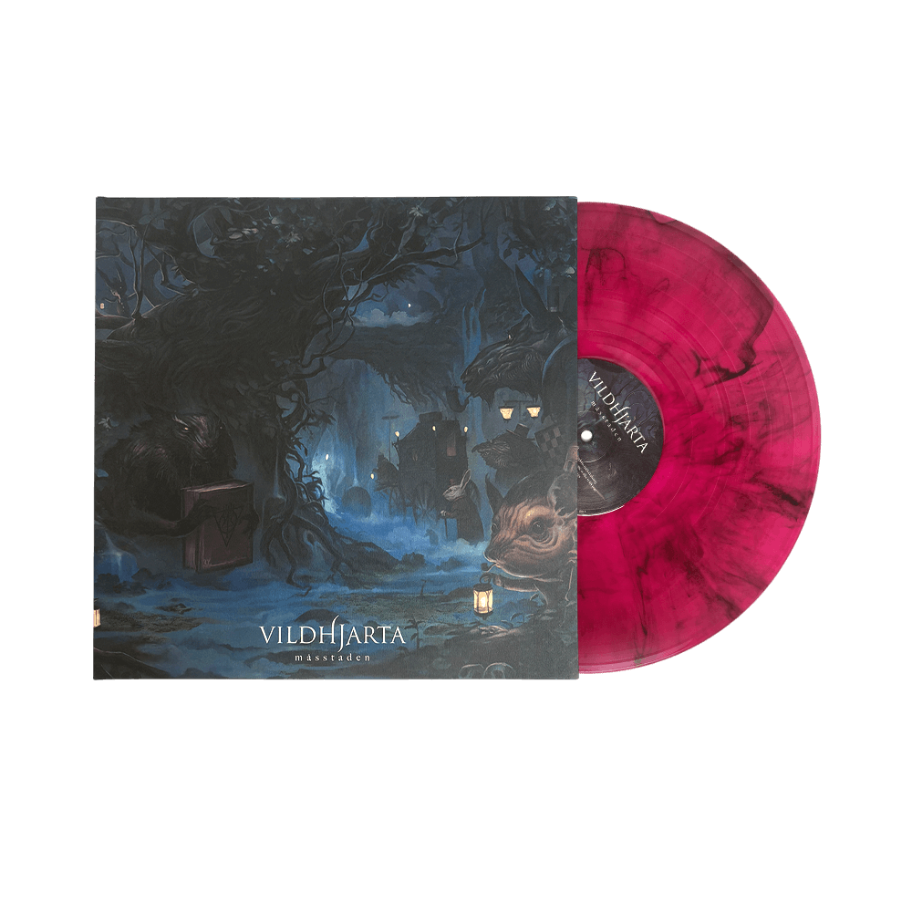 Masstaden (Forte) 12" Vinyl - Transparent Pink/Black Marbled